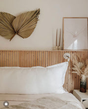 Load image into Gallery viewer, Linen Headboard Pillow Cover
