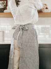 Load image into Gallery viewer, Pinstripe Skirt Apron
