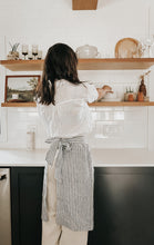 Load image into Gallery viewer, Pinstripe Skirt Apron
